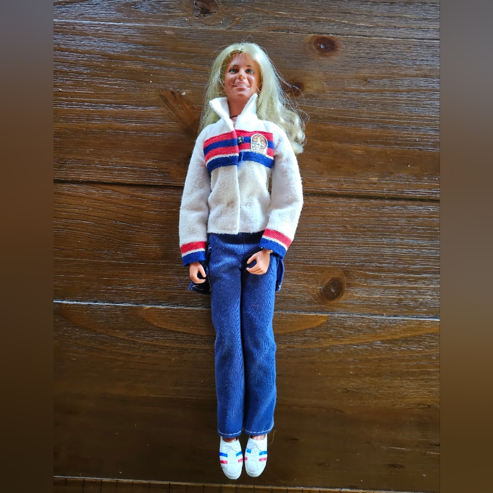 Vintage 70s Bionic Woman doll